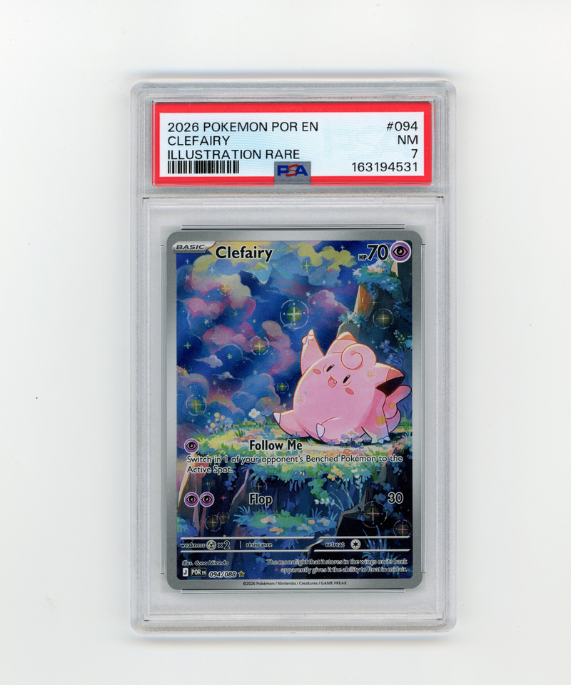 PSA 7 Clefairy 094/088 – Perfect Order