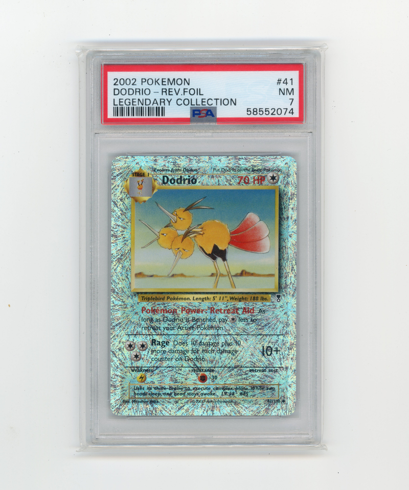 PSA 7 Dodrio Reverse Holo Foil Legendary Collection