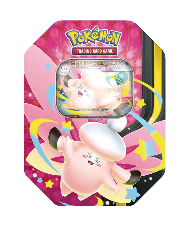 Mega Moonlit Tin Mega Clefable ex