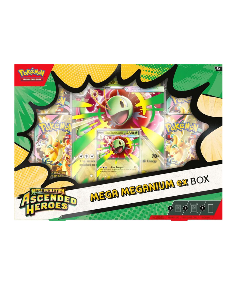 Ascended Heroes Mega Meganium ex Box