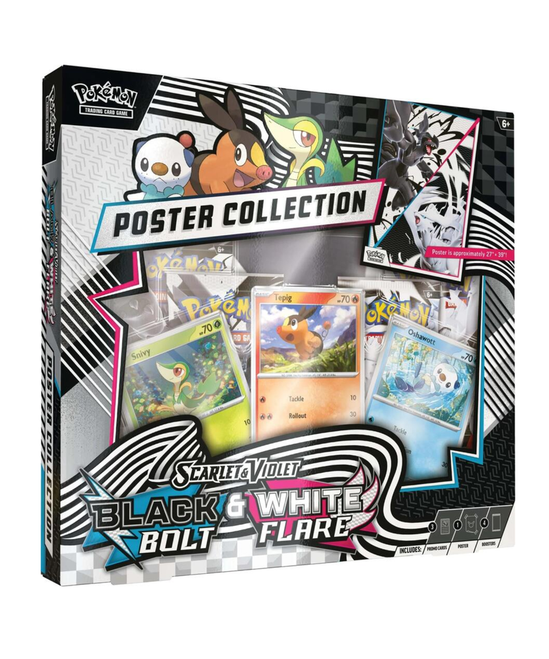 Black & White Unova Poster Collection