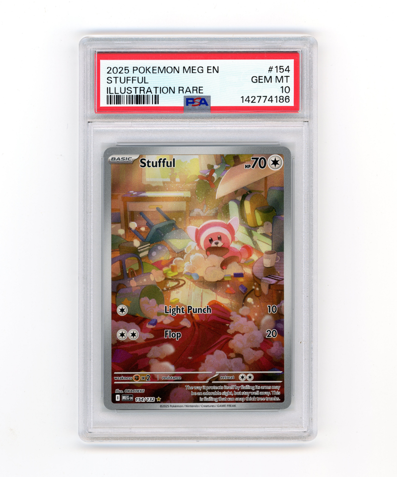 PSA 10 Gem Mint Stufful 154/132 Illustration Rare