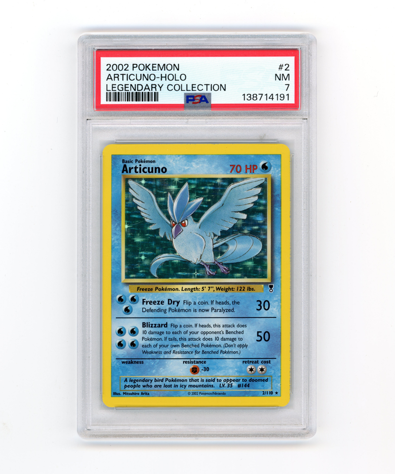 PSA 7 Articuno Holo 2/110 | Legendary Collection