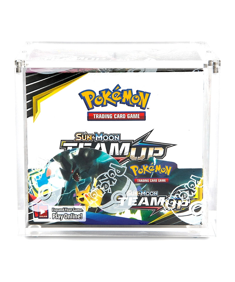 AcryShield Pokémon Booster Box Acrylic Case - with booster box, front