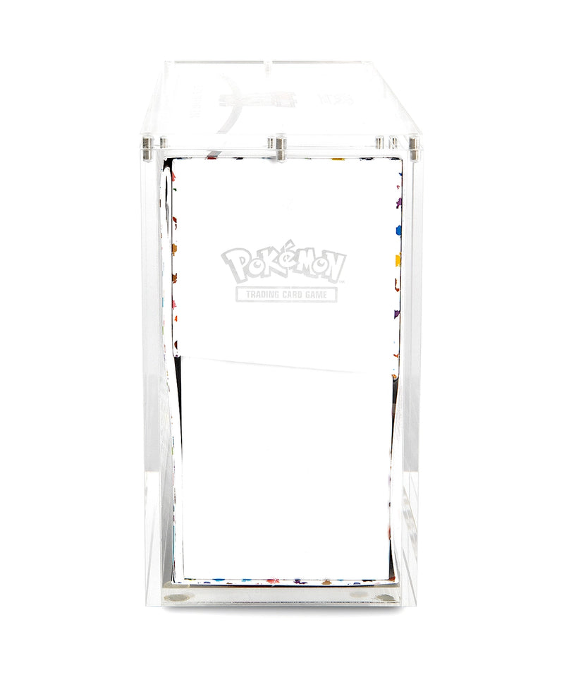 AcryShield Pokémon Elite Trainer Box Acrylic Case - with Elite Trainer Box, side