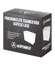 AcryShield Pokémon Elite Trainer Box Acrylic Case - packaging