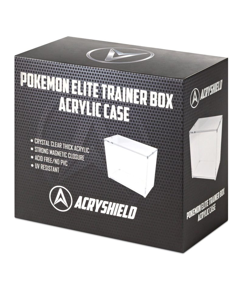 AcryShield Pokémon Elite Trainer Box Acrylic Case - packaging