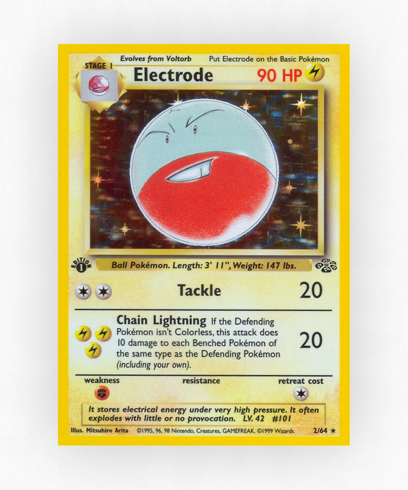 Electrode - Jungle 2/64 (1st Edition Holo)
