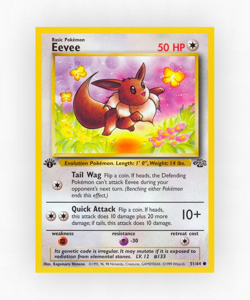 Eevee - Jungle 51/64 (Unlimited Non-Holo)