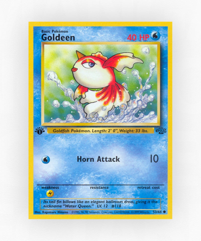 Goldeen - Jungle 53/64 (Unlimited Non-Holo)