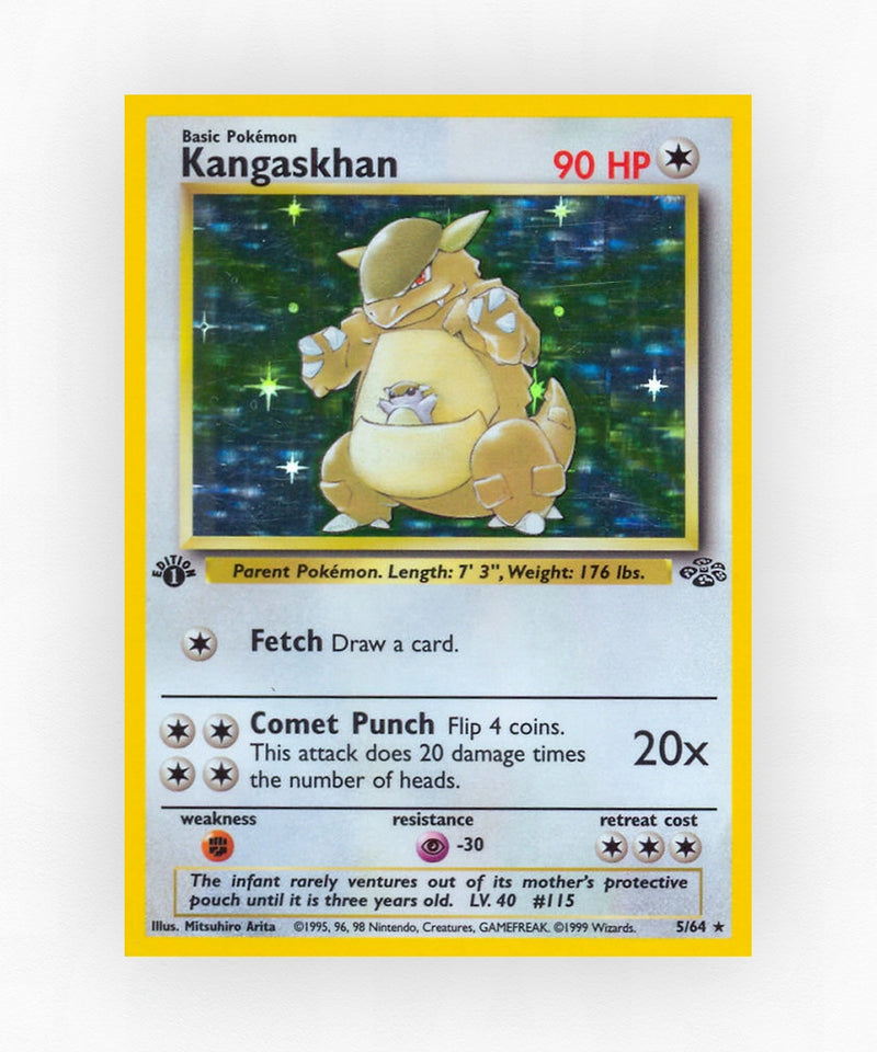 Kangaskhan - Jungle 5/64 (Unlimited Holo)