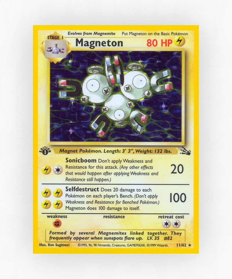 Magneton - Fossil 11/62 (Unlimited Holo)