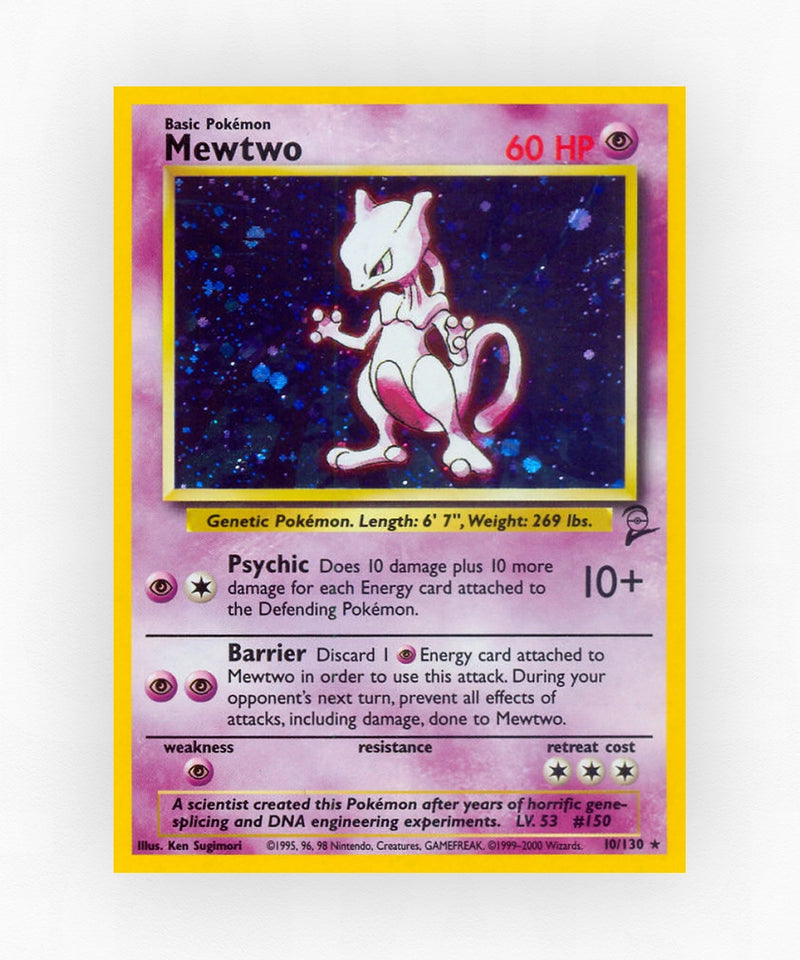 Mewtwo - Base Set 2 10/130 (Holo)