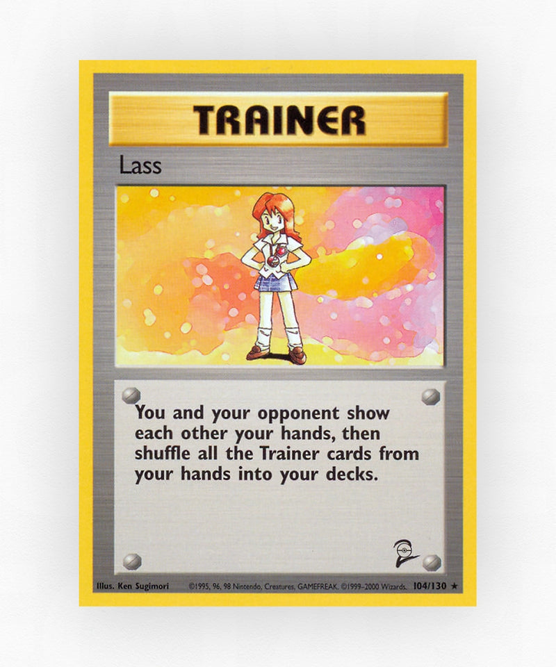 Lass - Base Set 2 104/130 (Non-Holo)