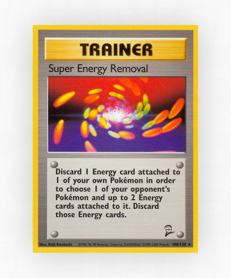 Super Energy Removal - Base Set 2 108/130 (Non-Holo)