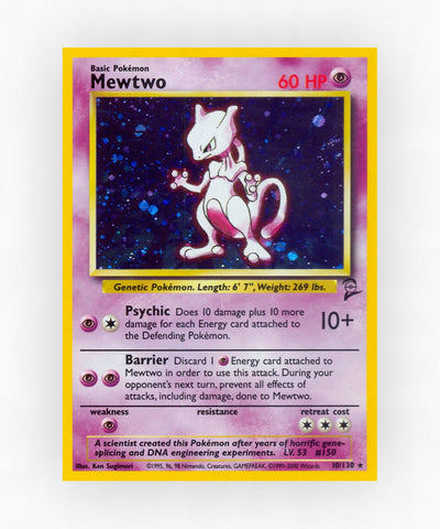Mewtwo - Base Set 2 10/130 (Holo)