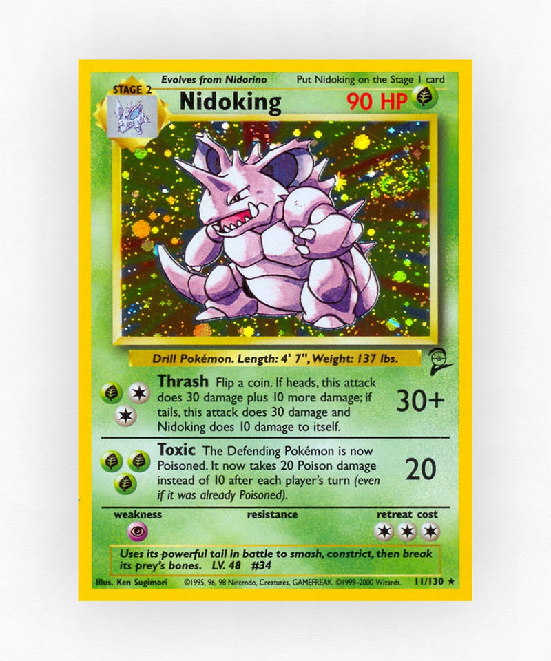 Nidoking - Base Set 2 11/130 (Holo)