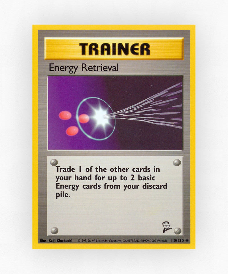 Energy Retrieval - Base Set 2 110/130 (Non-Holo)