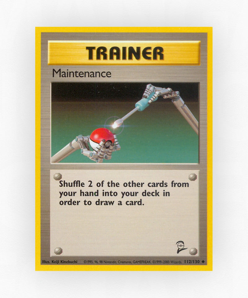 Maintenance - Base Set 2 112/130 (Non-Holo)