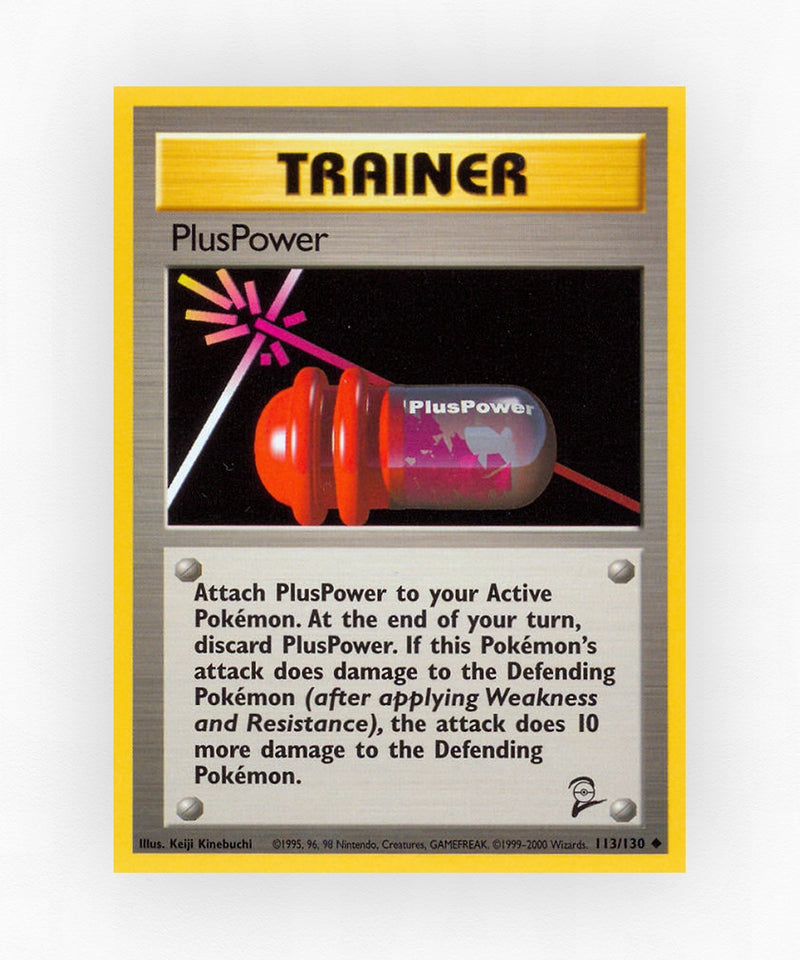 PlusPower - Base Set 2 113/130 (Non-Holo)