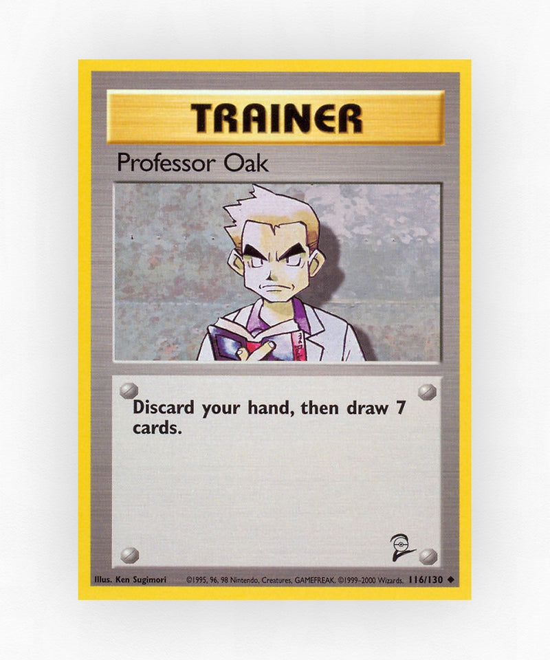 Professor Oak - Base Set 2 116/130 (Non-Holo)
