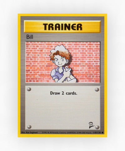 Bill - Base Set 2 118/130 (Non-Holo)