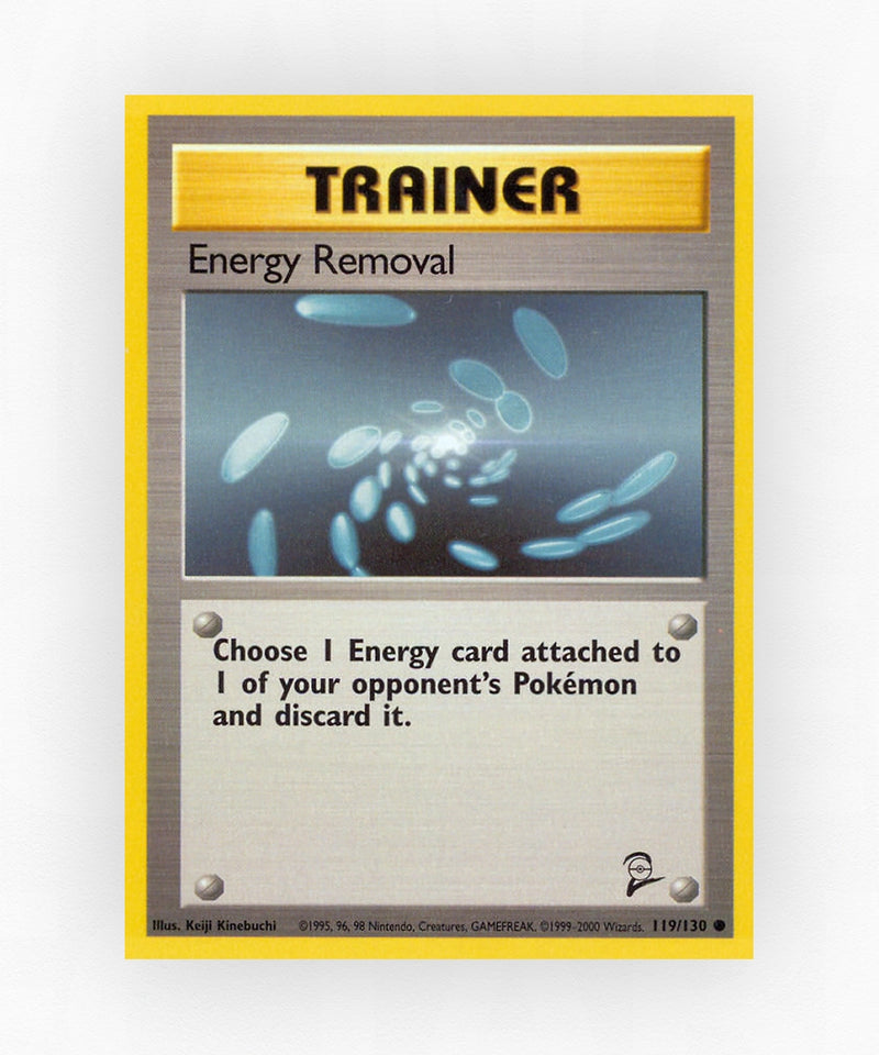 Energy Removal - Base Set 2 119/130 (Non-Holo)