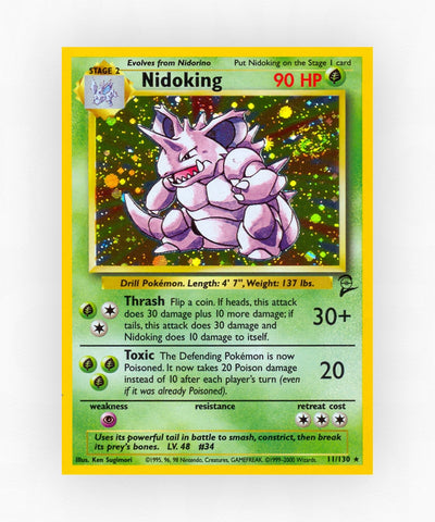 Nidoking - Base Set 2 11/130 (Holo)