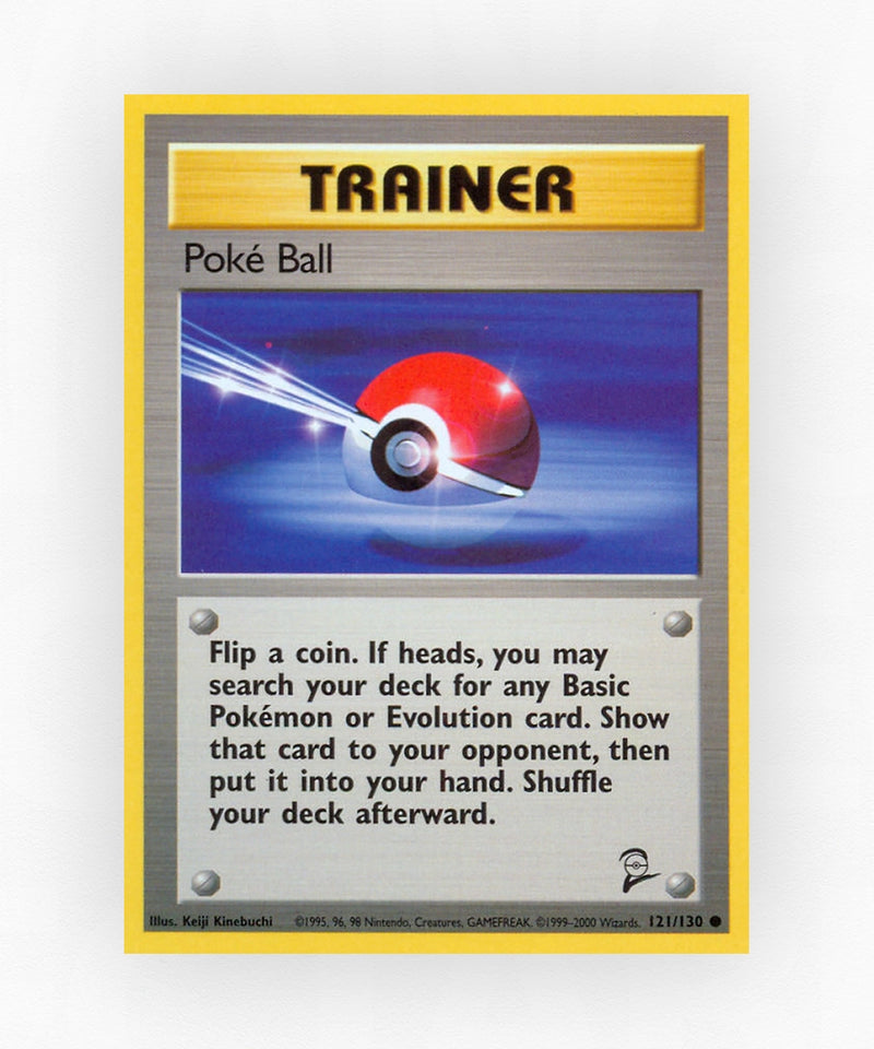 Poké Ball - Base Set 2 121/130 (Non-Holo)