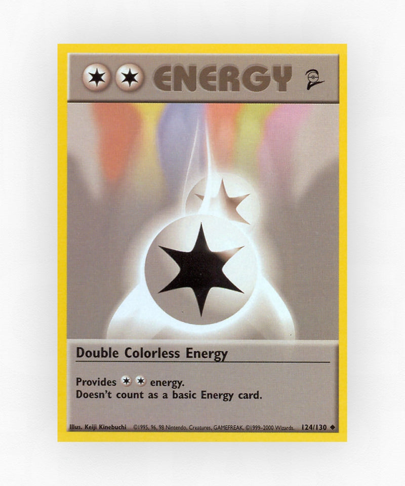 Double Colorless Energy - Base Set 2 124/130 (Non-Holo)