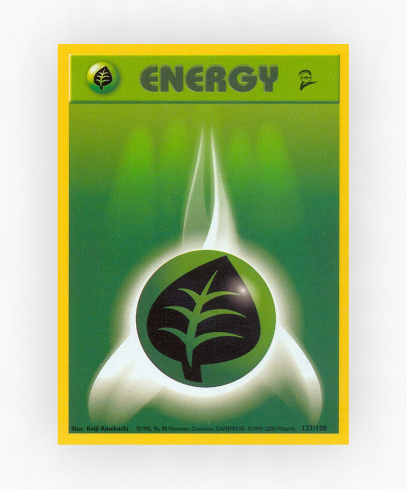 Grass Energy - Base Set 2 127/130 (Non-Holo)