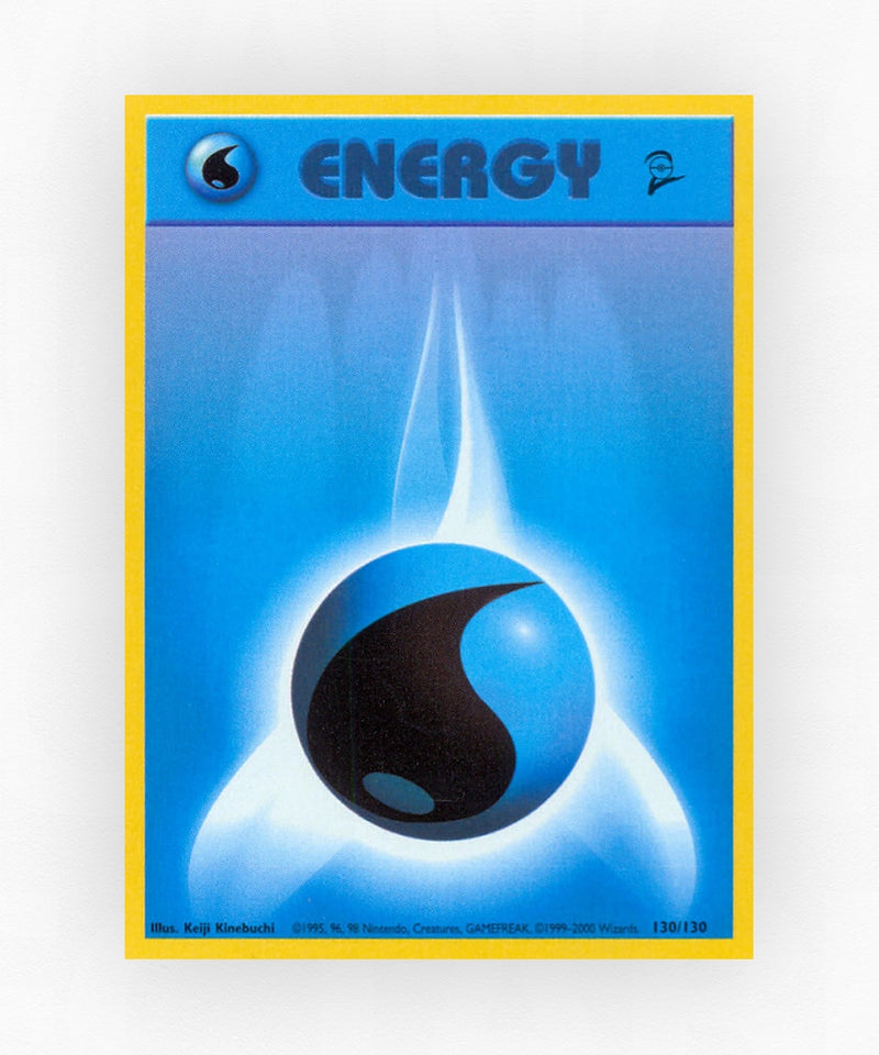 Water Energy - Base Set 2 130/130 (Non-Holo)