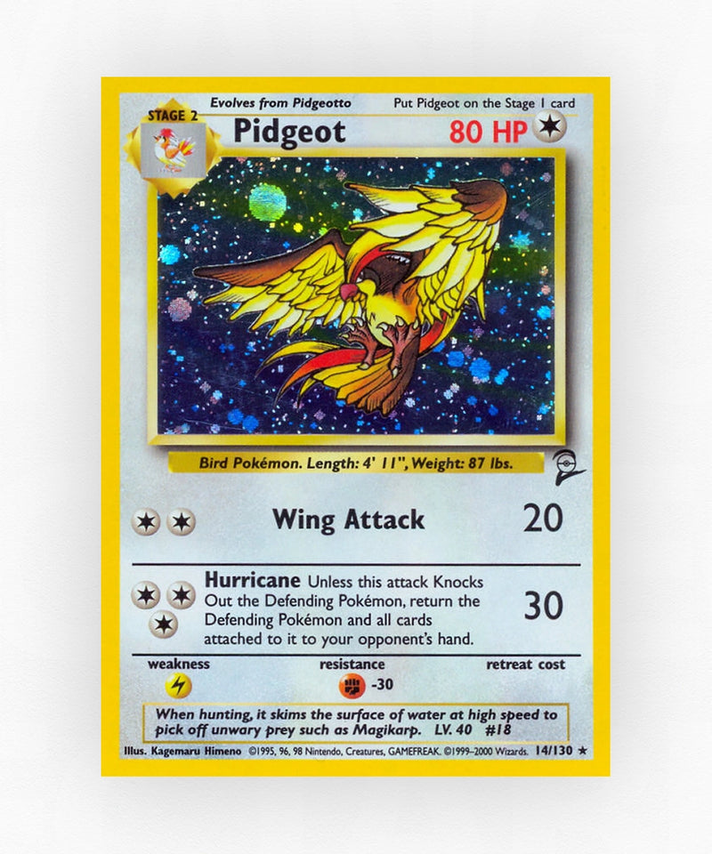 Pidgeot - Base Set 2 14/130 (Holo)