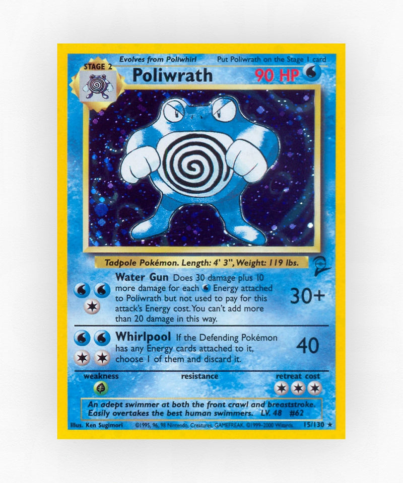 Poliwrath - Base Set 2 15/130 (Holo)