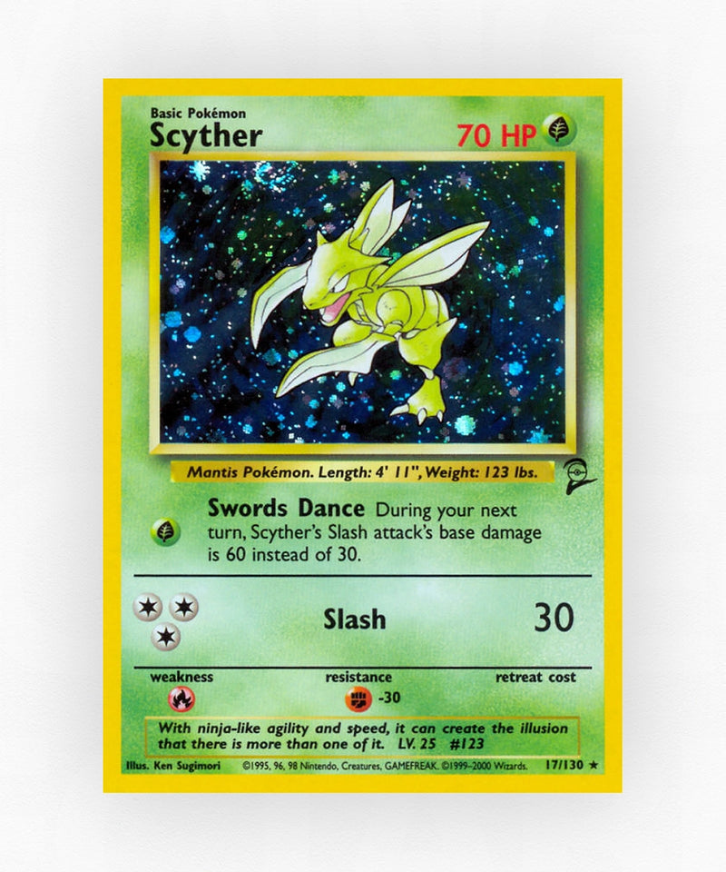 Scyther - Base Set 2 17/130 (Holo)