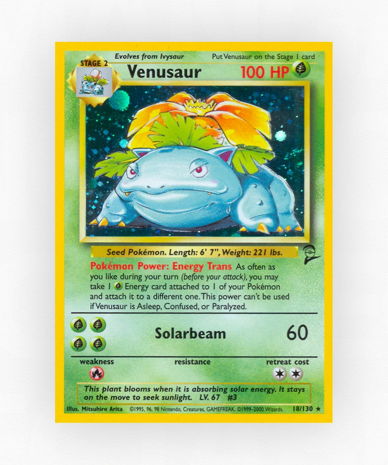 Venusaur - Base Set 2 18/130 (Holo)