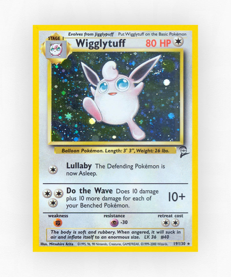 Wigglytuff - Base Set 2 19/130 (Holo)