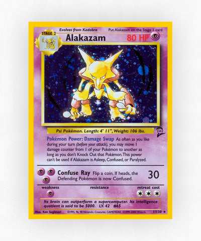 Alakazam - Base Set 2 1/130 (Holo)