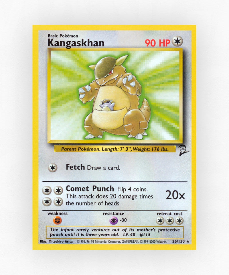 Kangaskhan - Base Set 2 26/130 (Non-Holo)
