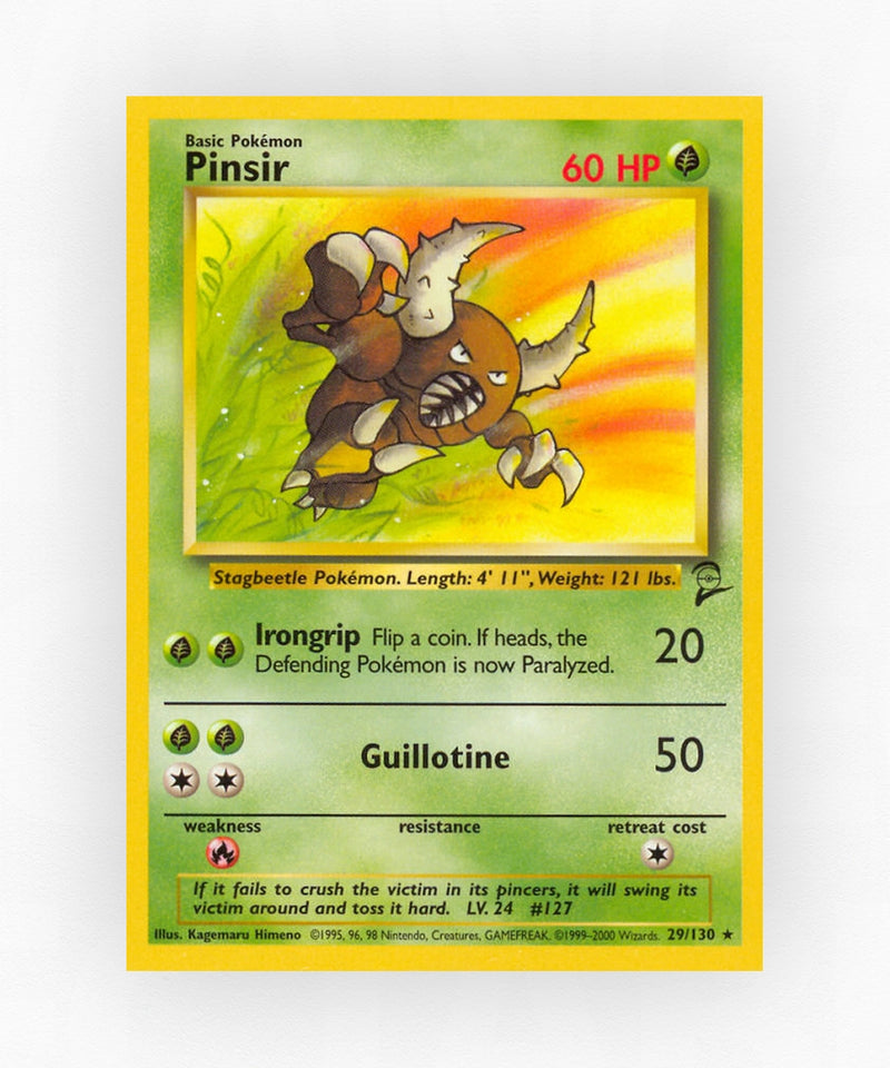 Pinsir - Base Set 2 29/130 (Non-Holo)