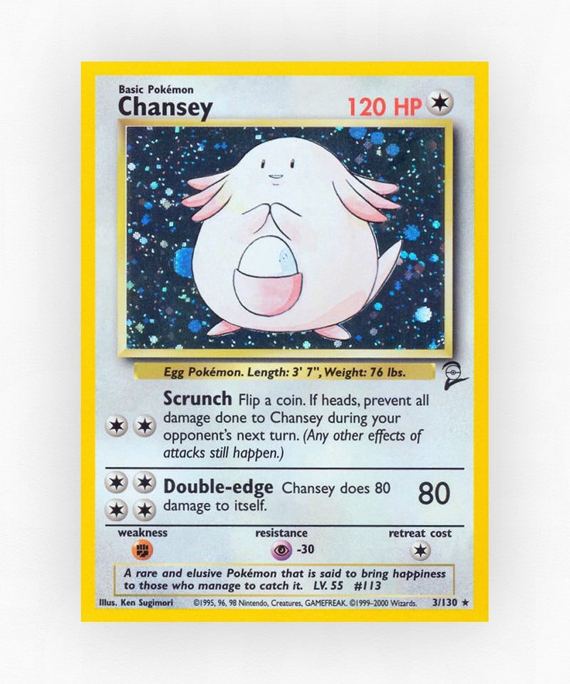 Chansey - Base Set 2 3/130 (Holo)
