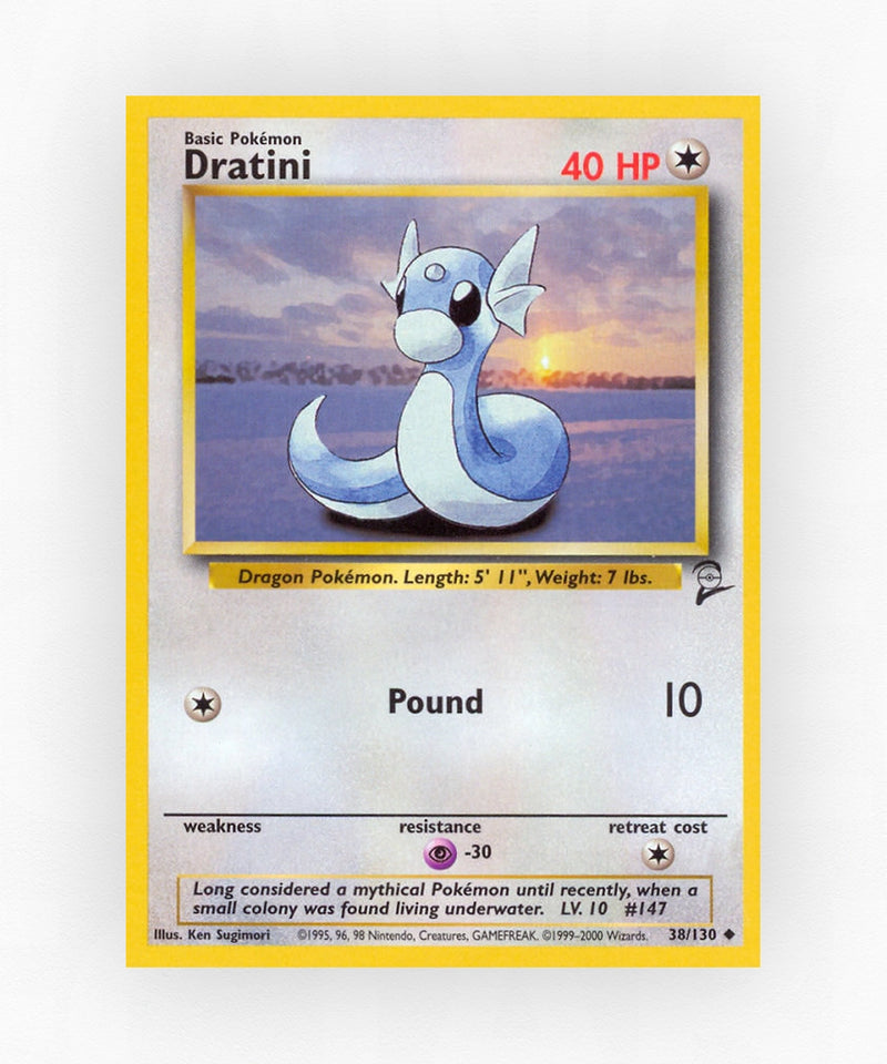 Dratini - Base Set 2 38/130 (Non-Holo)