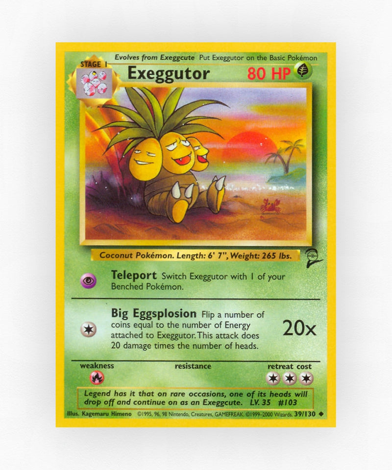 Exeggutor - Base Set 2 39/130 (Non-Holo)