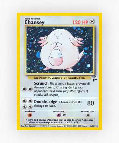 Chansey - Base Set 2 3/130 (Holo)