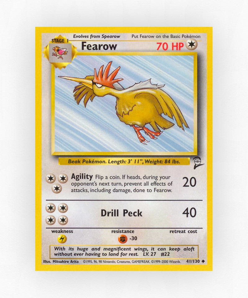 Fearow - Base Set 2 41/130 (Non-Holo)