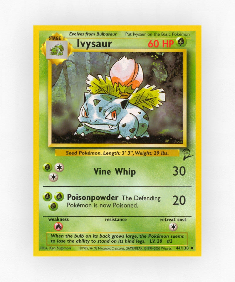 Ivysaur - Base Set 2 44/130 (Non-Holo)