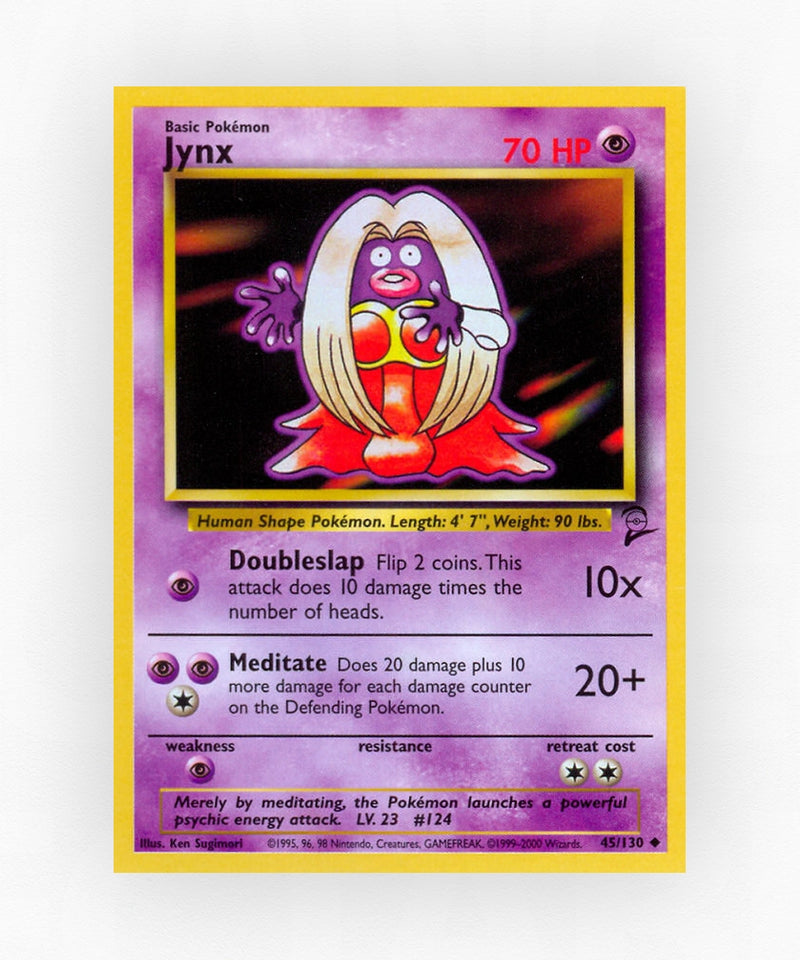 Jynx - Base Set 2 45/130 (Non-Holo)