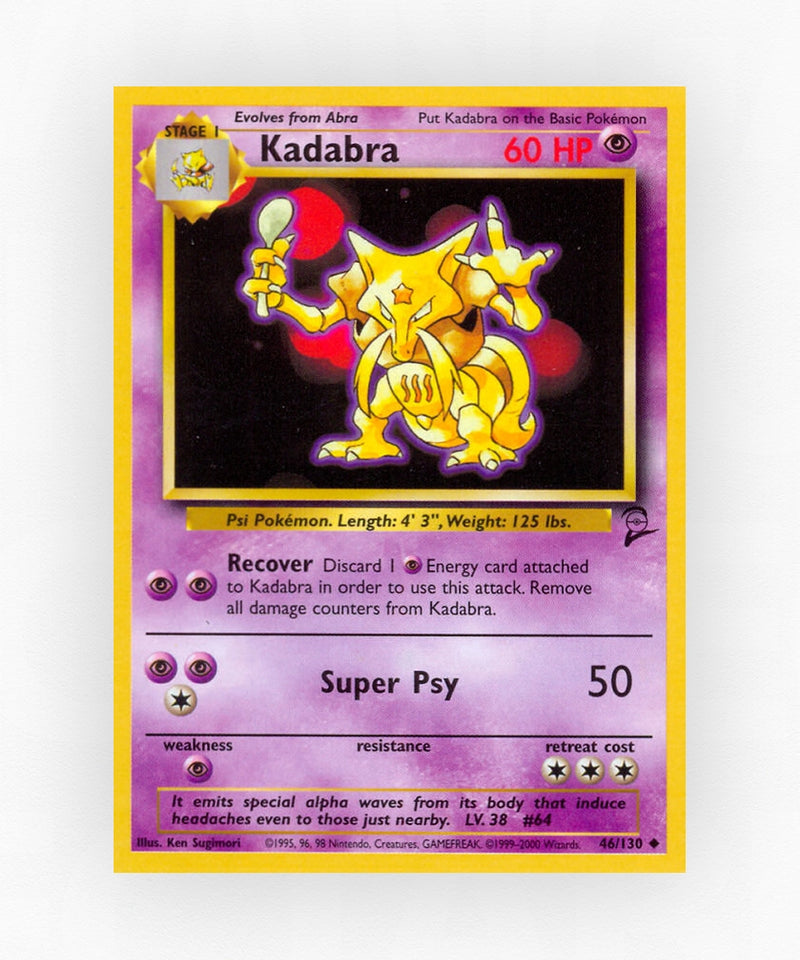 Kadabra - Base Set 2 46/130 (Non-Holo)