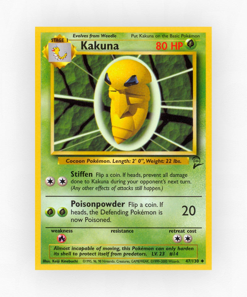 Kakuna - Base Set 2 47/130 (Non-Holo)