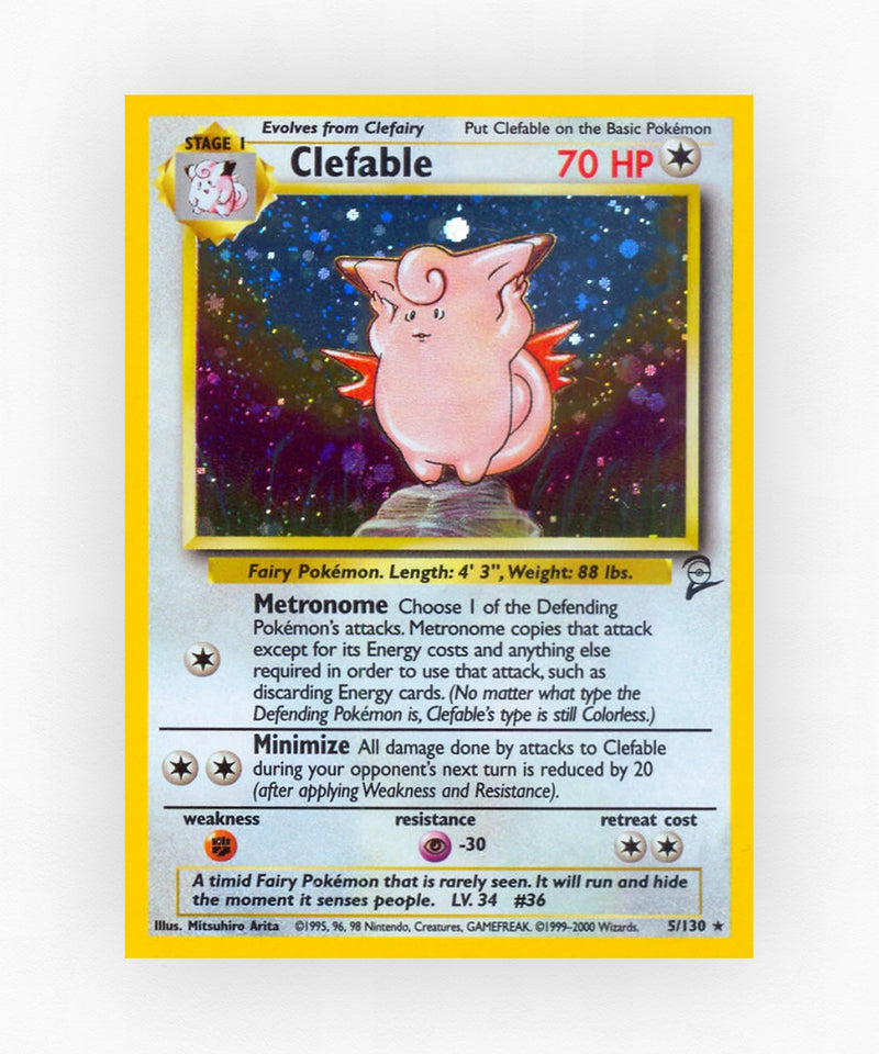 Clefable - Base Set 2 5/130 (Holo)